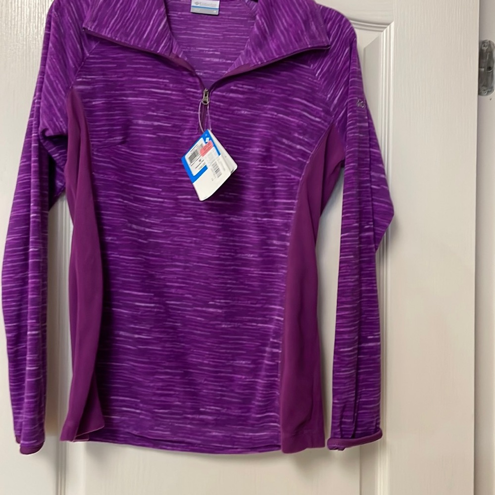 Columbia fleece half zip